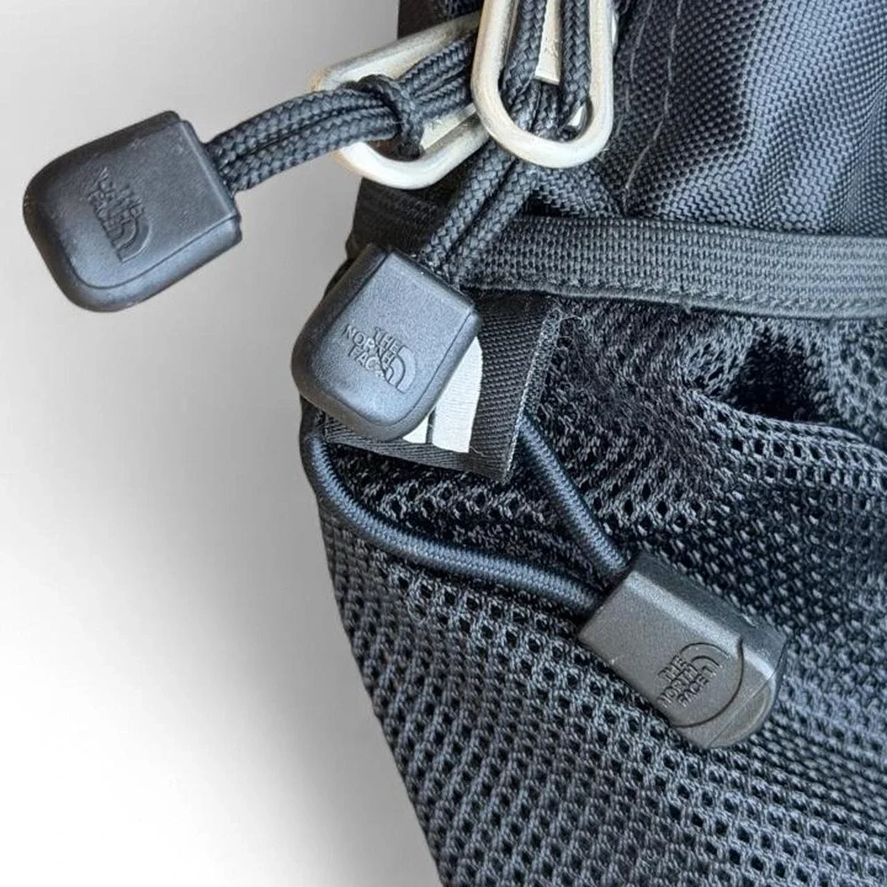 The North Face Jester Backpack Black Classic Utility Hiking Camping Hard Shell
